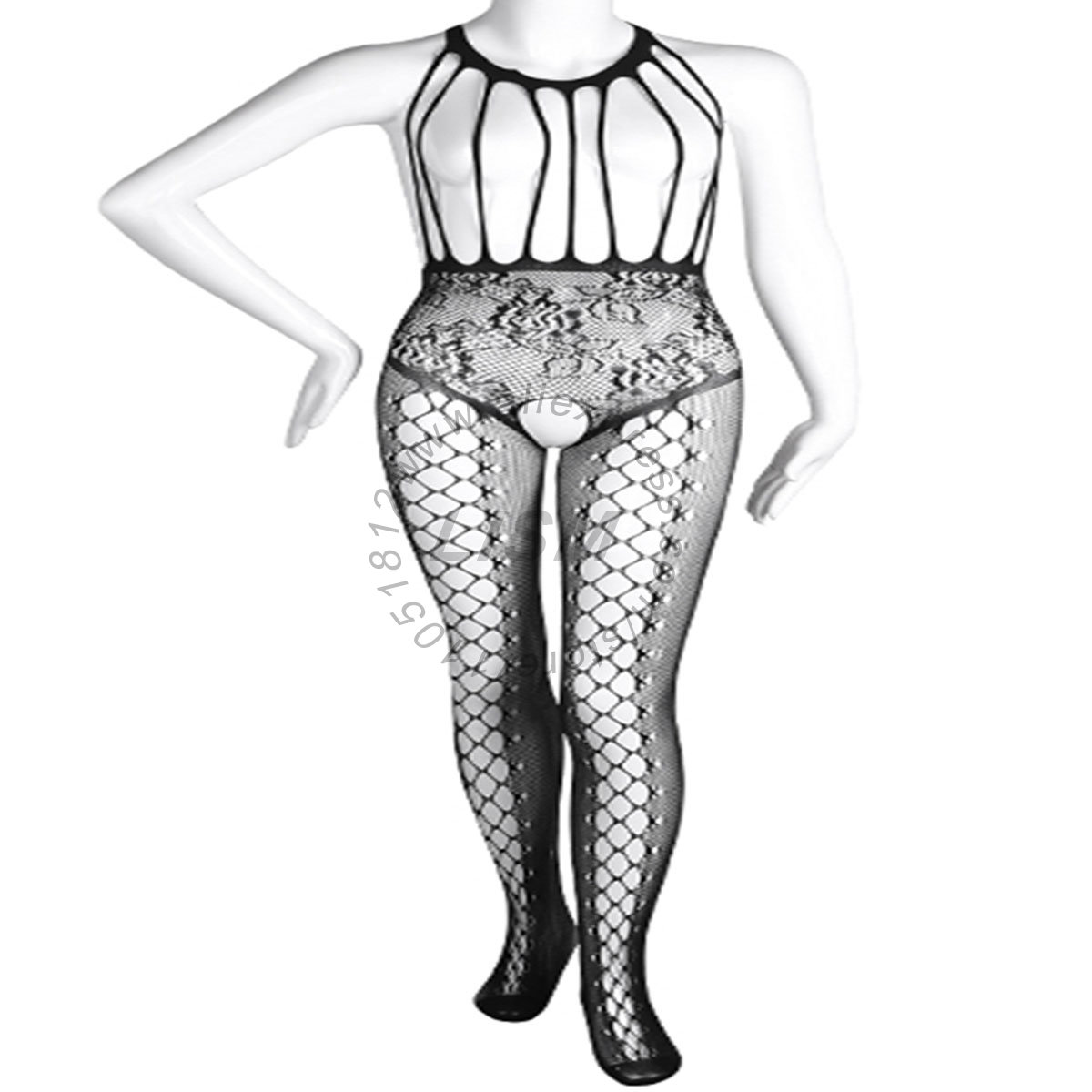 LISM Bodystocking Seksi Model  - Bodystocking Fishnet ulasan dan harga