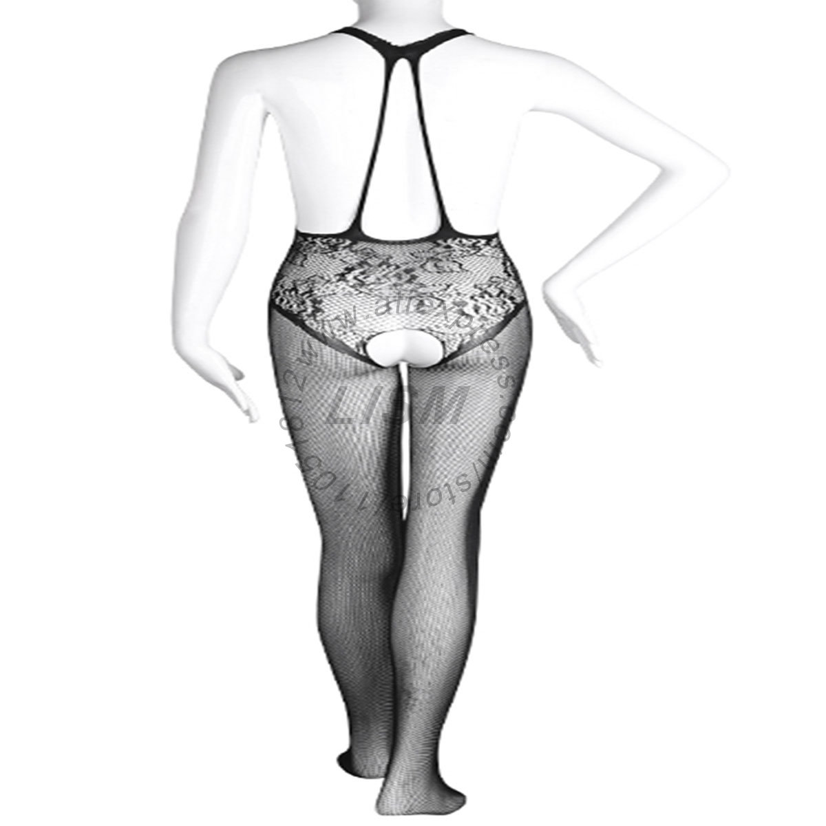 LISM Bodystocking Seksi Model  - Bodystocking Fishnet ulasan dan harga