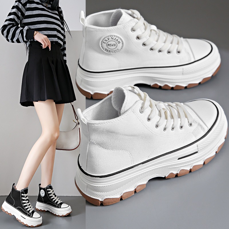 Sepatu kets sol tebal wanita,  - Vans Shoes Old Skool ulasan dan harga